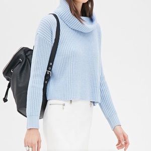 ✨ Forever 21 Light Blue knit Sweater